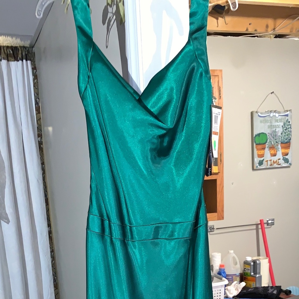 Green Evening gown